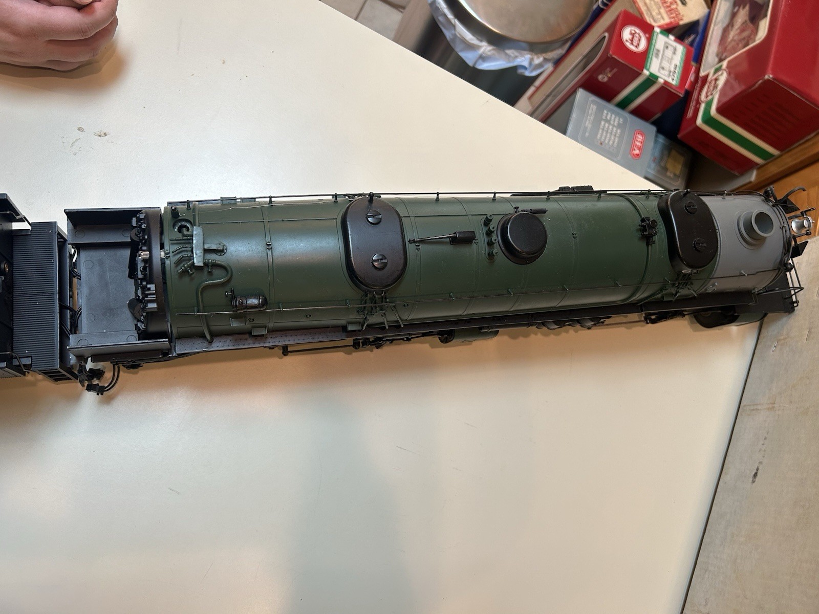 Aristocraft Great Northern 2-8-8-2 Mallet, G Scale, Runs, Sound Tender, No Cab