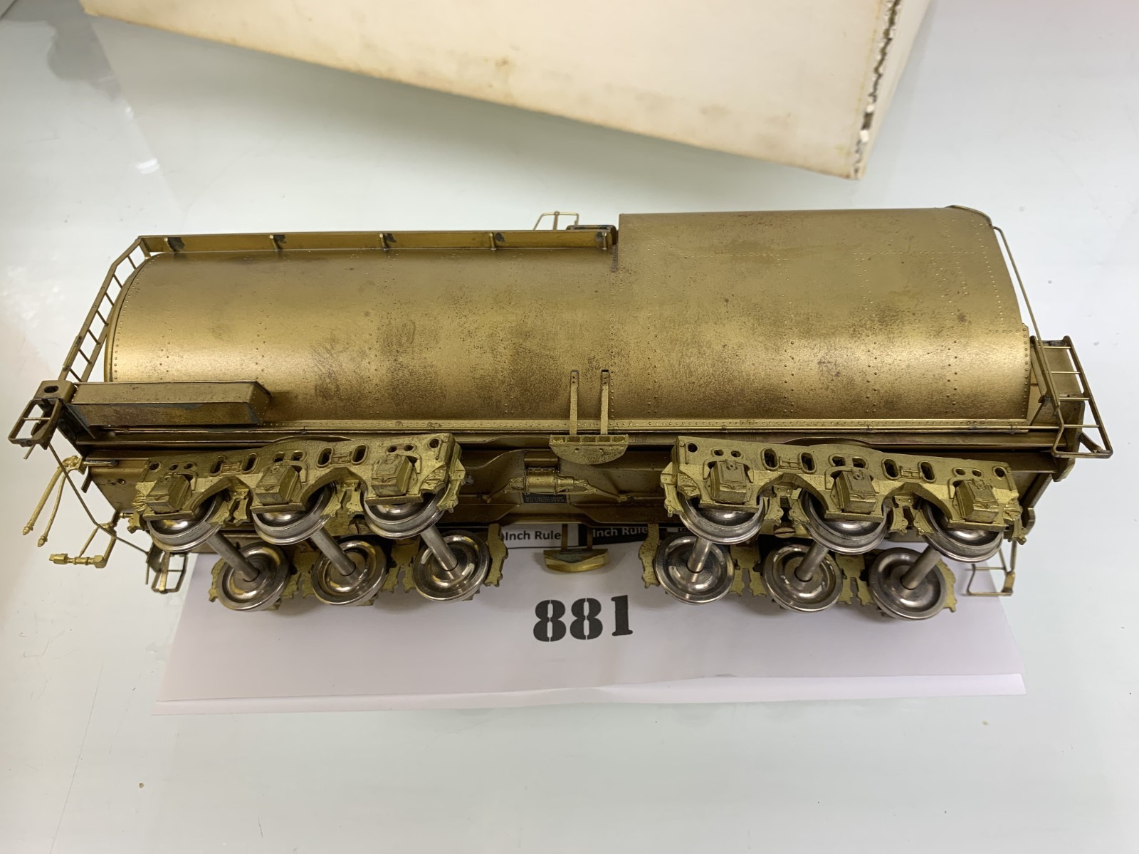 881 Sunset Models Sam Hong Sa Union Pacific 9000 Tender Only O Scale 1:48 Brass