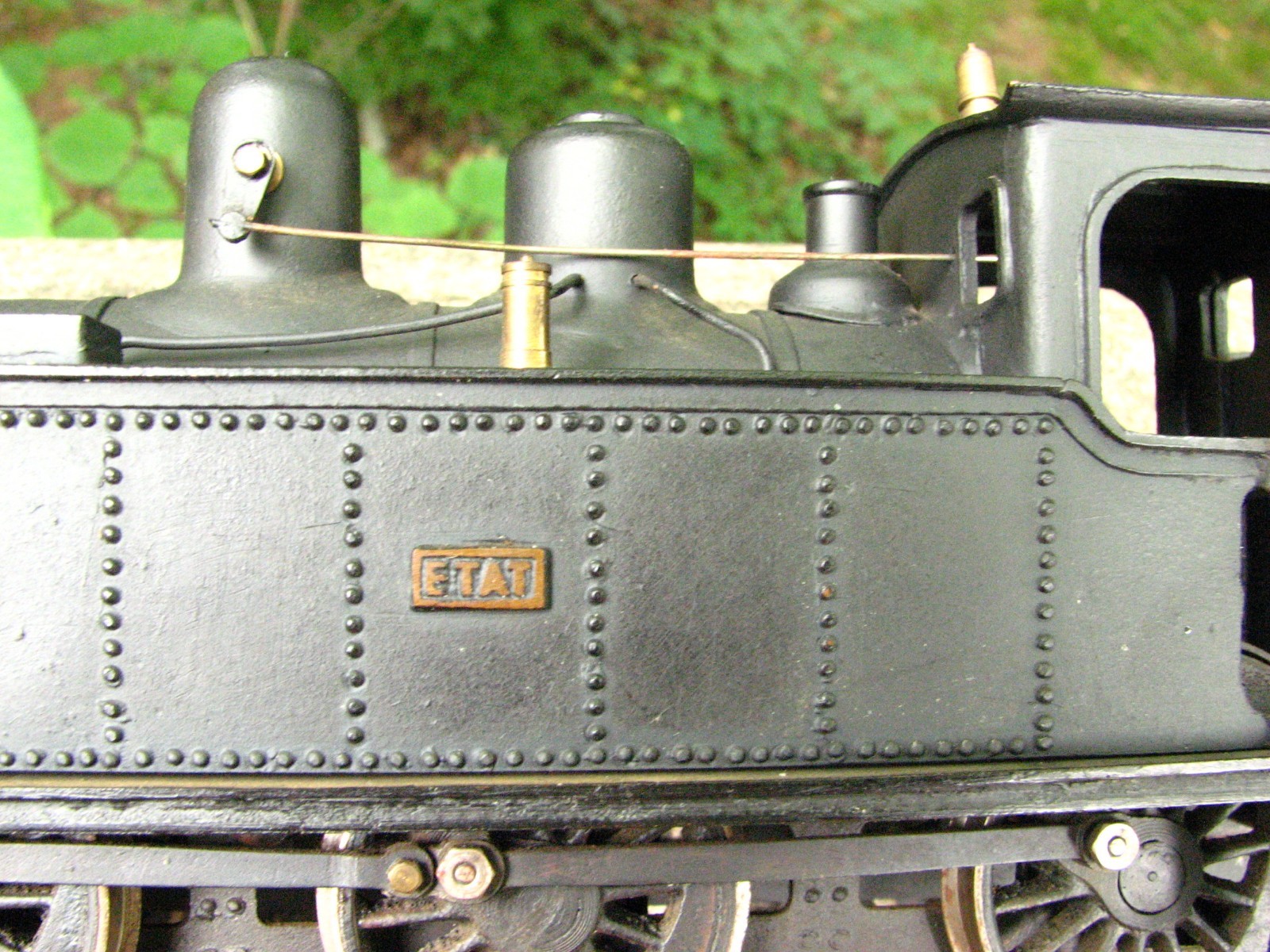 European French ETAT 0-6-0 O Scale 32MM Tank Style Brass Steam Engine Locomotive