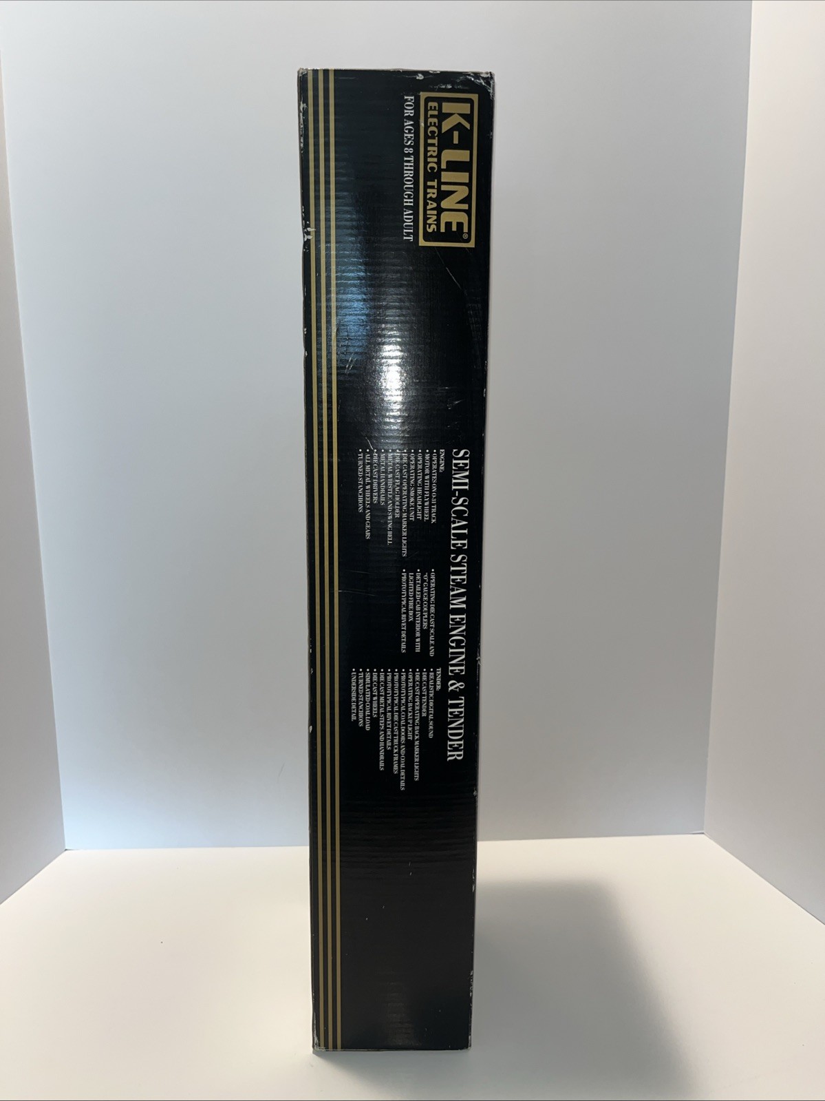 K-Line O Gauge B&A Hudson 4-6-4 Steam Engine Tender w/ RCal Sounds | Fast Ship