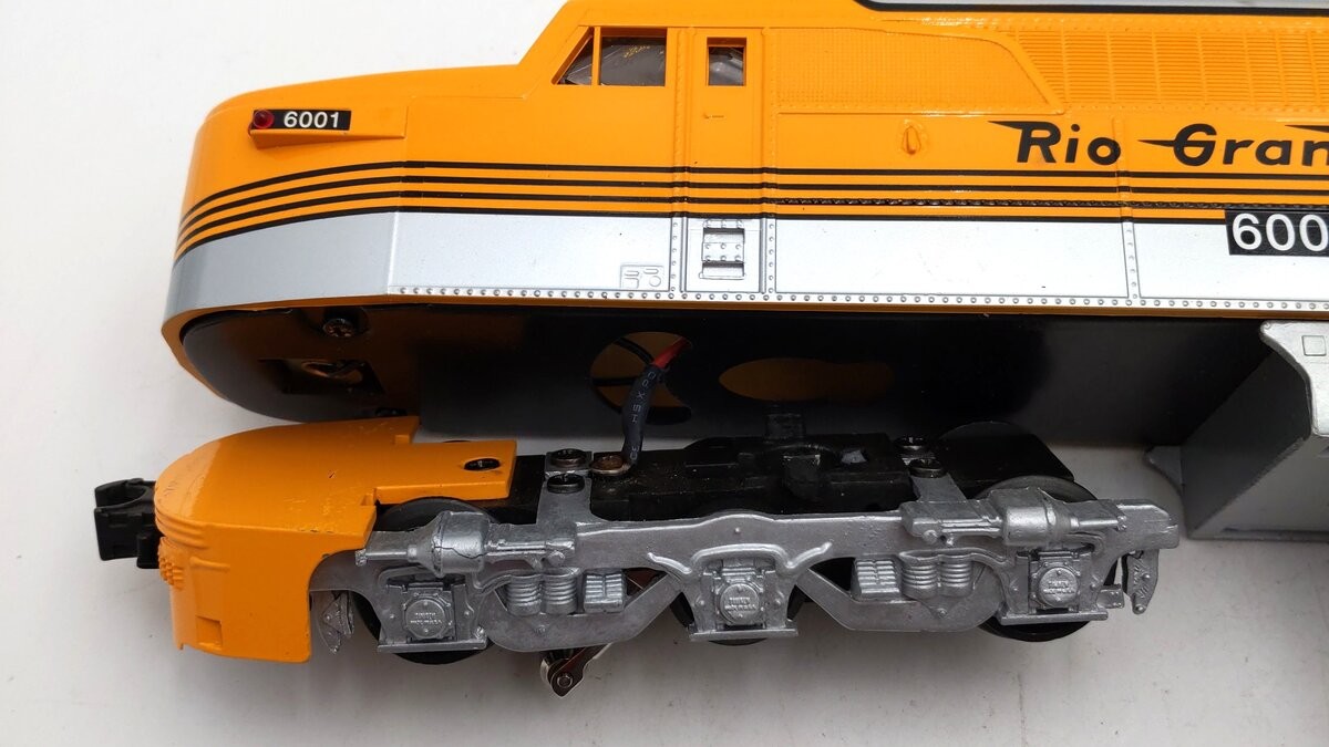 Williams 6001 O Gauge Rio Grande Non-Powered Diesel Locomotive
