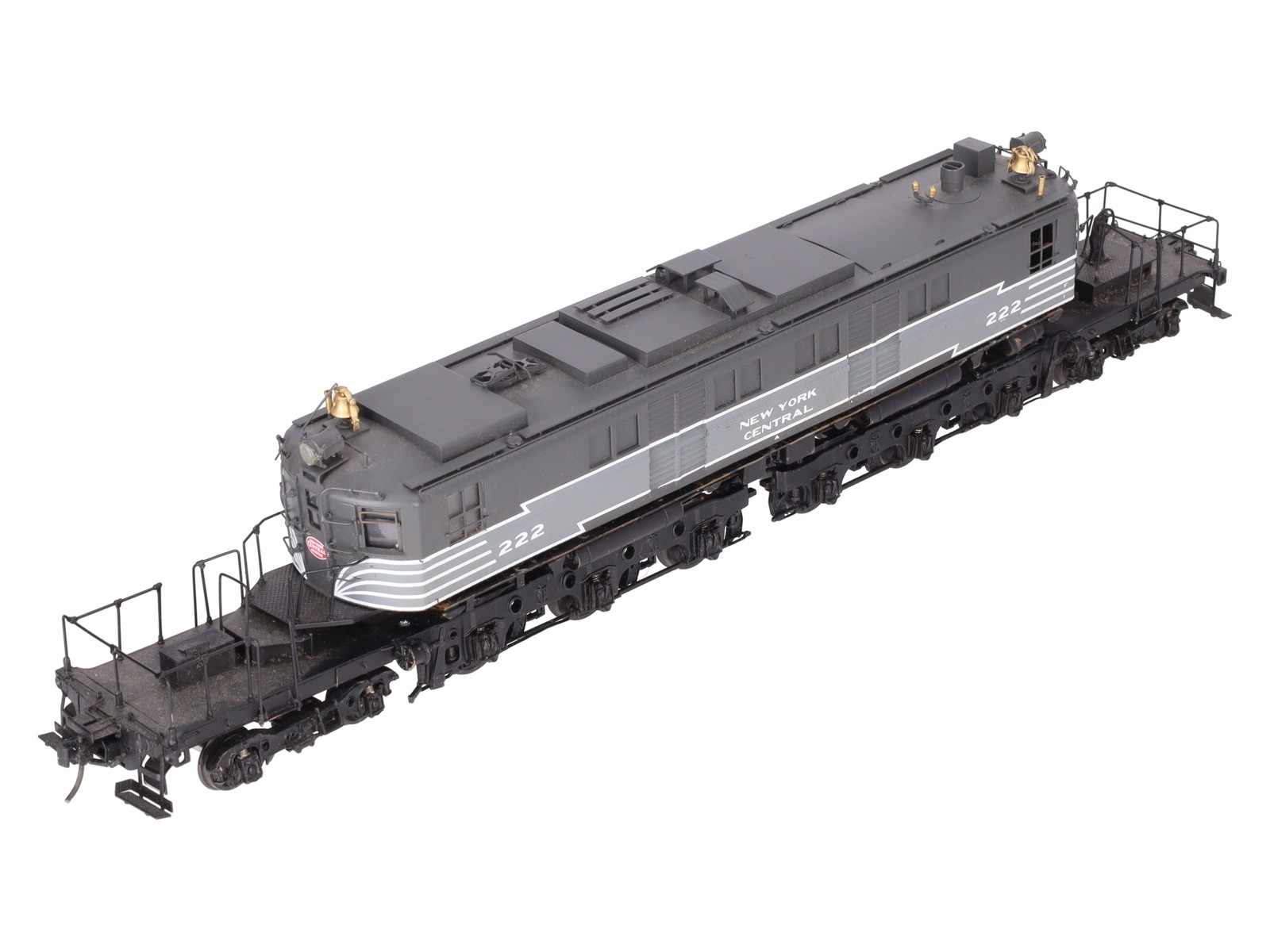 3rd Rail O Brass New York Central P2 4-6-6-4 Electric Locomotive #222/Box