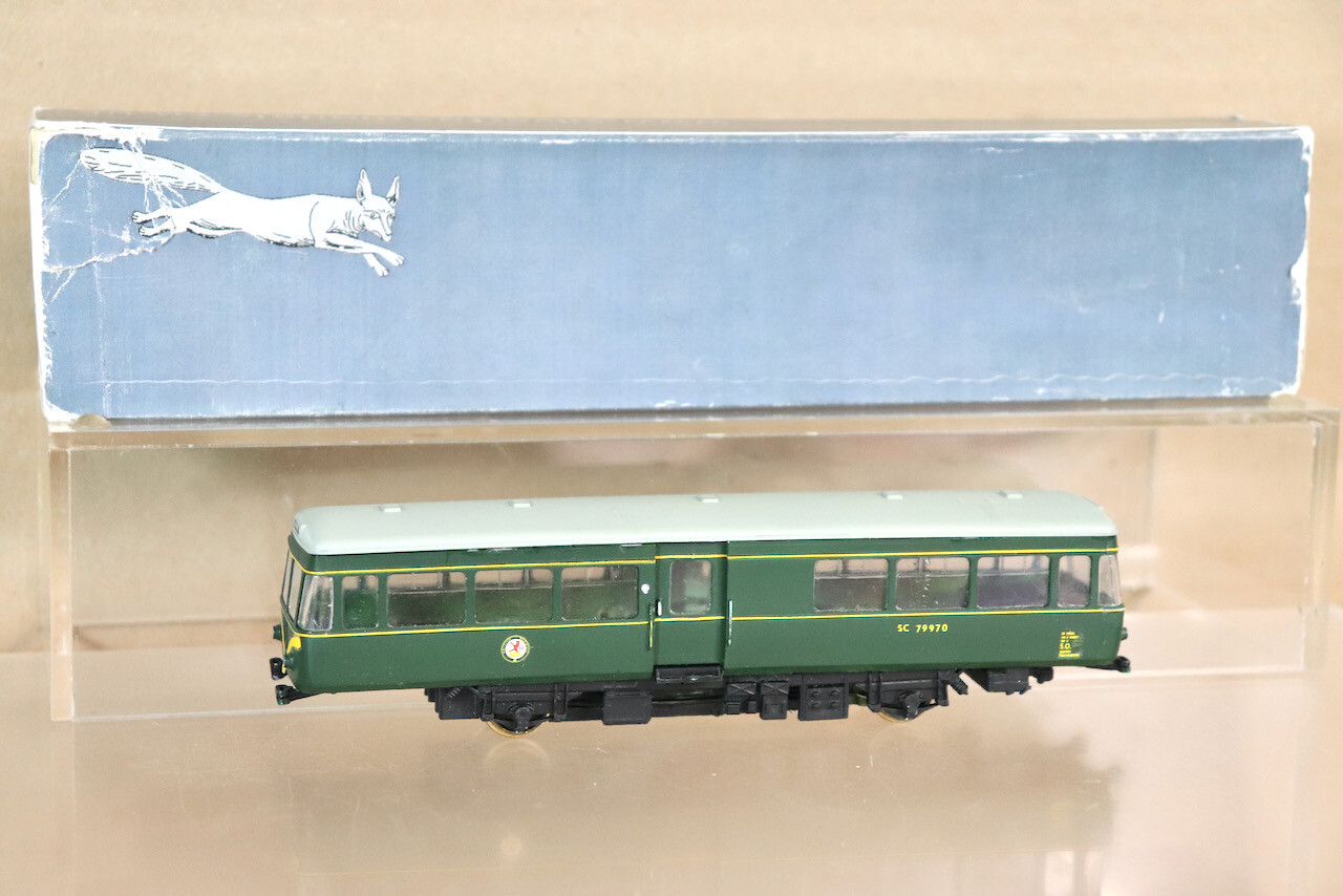 SILVER FOX MODELS BR GREEN 0-4-0 DIESEL RAILBUS LOCO MOTIVE SC 79970 LARBERT nz