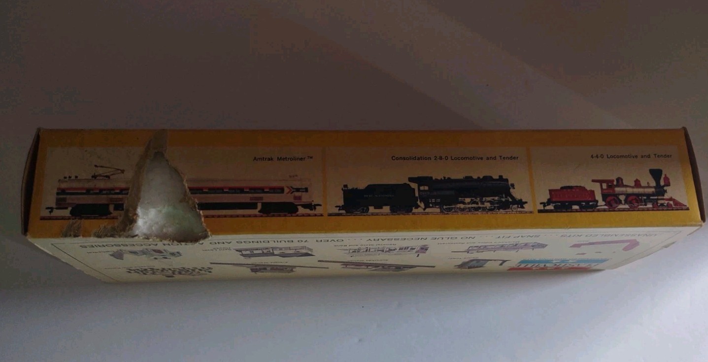 Bachmann #0670 HO Steam Locomotive Central Pacific Jupiter 4-4-0 with Tender NOS