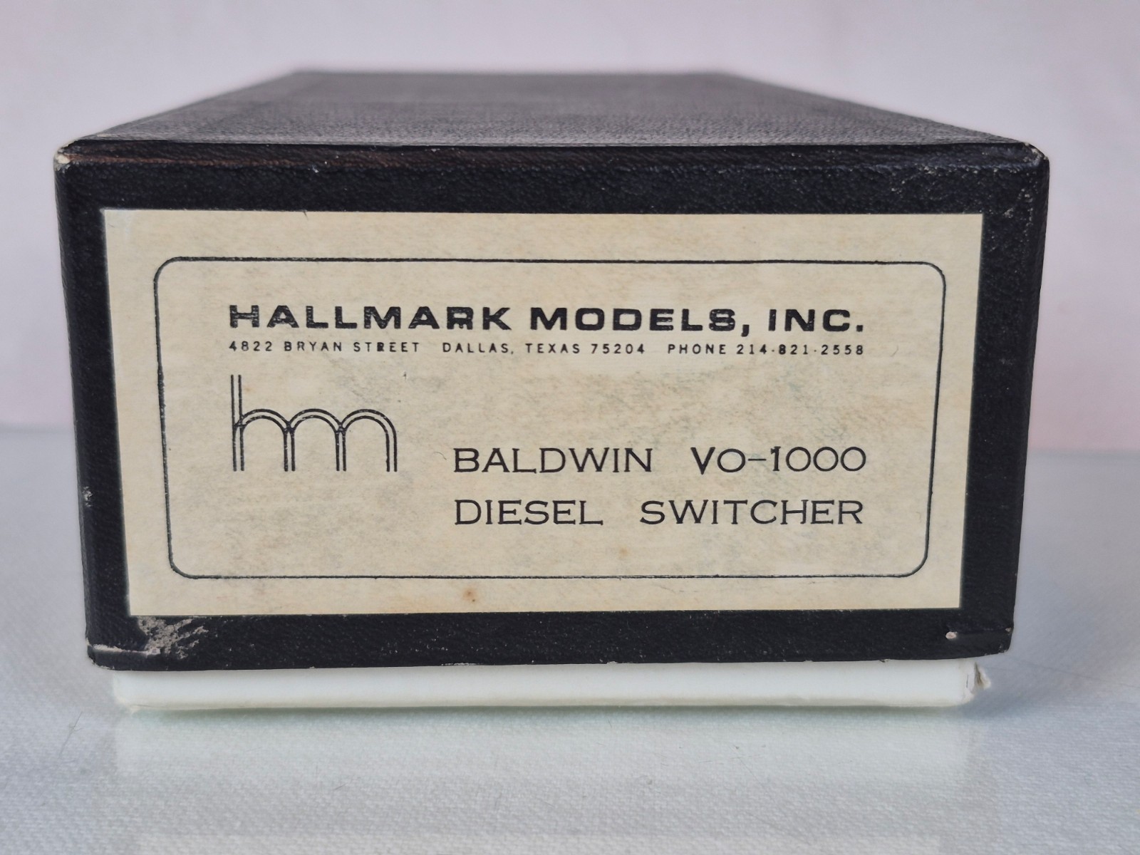 HO BRASS HALLMARK BALDWIN VO-1000 DIESEL SWITCHER – WITH EXTRA PARTS