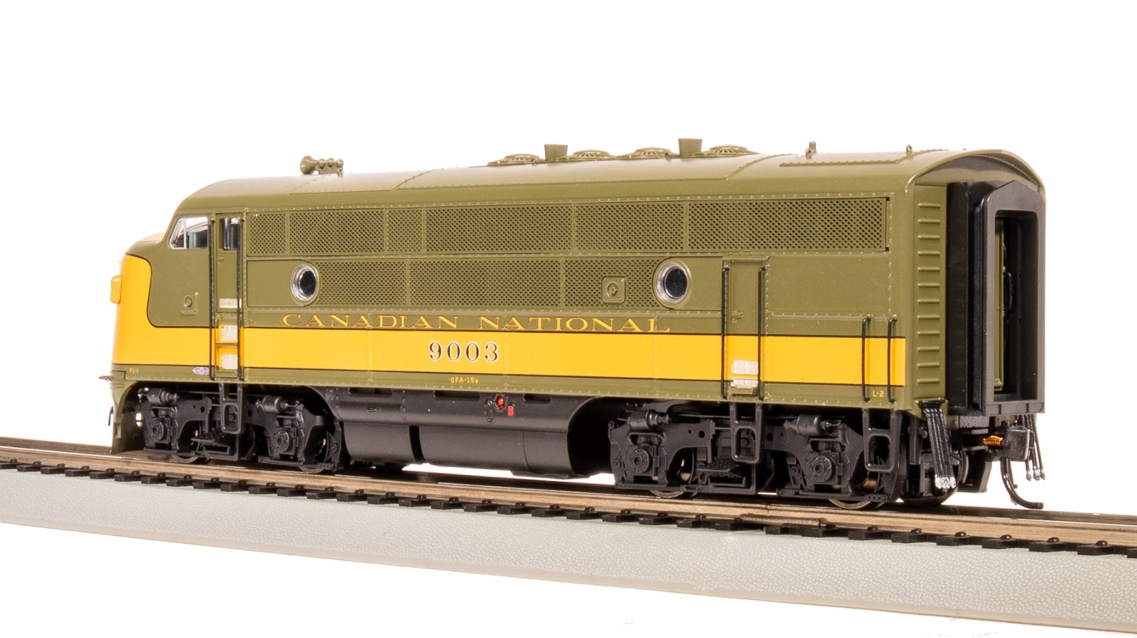 8169 EMD F3A, CN 9005, Olive Green & Imitation Gold, Paragon4 Sound/DC/DCC, HO
