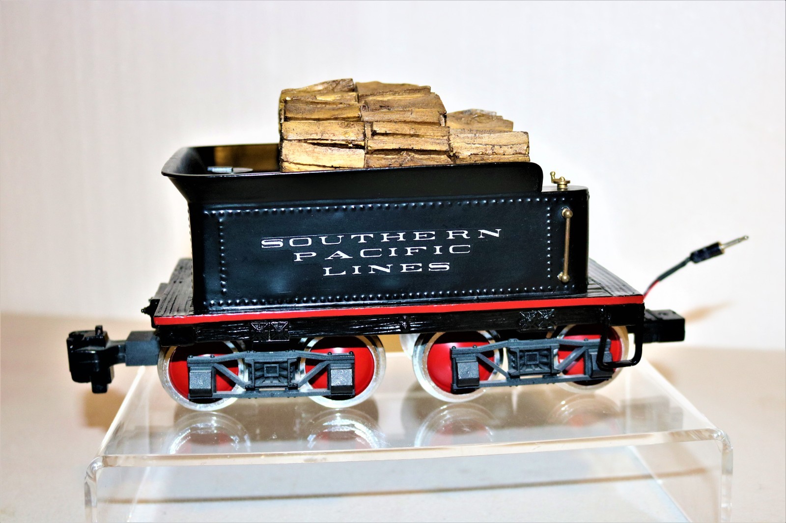BEAUTIFUL RARE G scale Brass DELTON Southern Pacific Lines SP 4-4-0 #4 -Ser#44