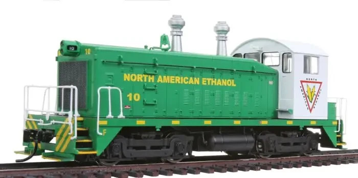 NORTH AMERICAN ETHANOL SW9/1200 SWITCH LOCO- DCC – HO Scale “QUANTUM SOUND” NEW