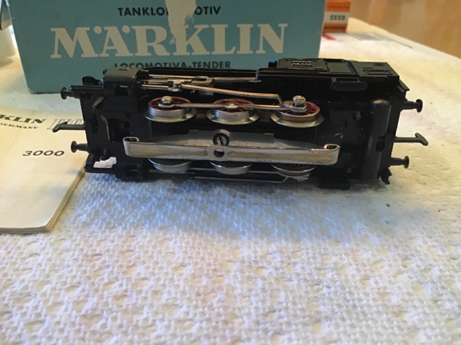 Vintage Marklin 3000 HO #3000 Steam Tank Loco | Original Box & Manual