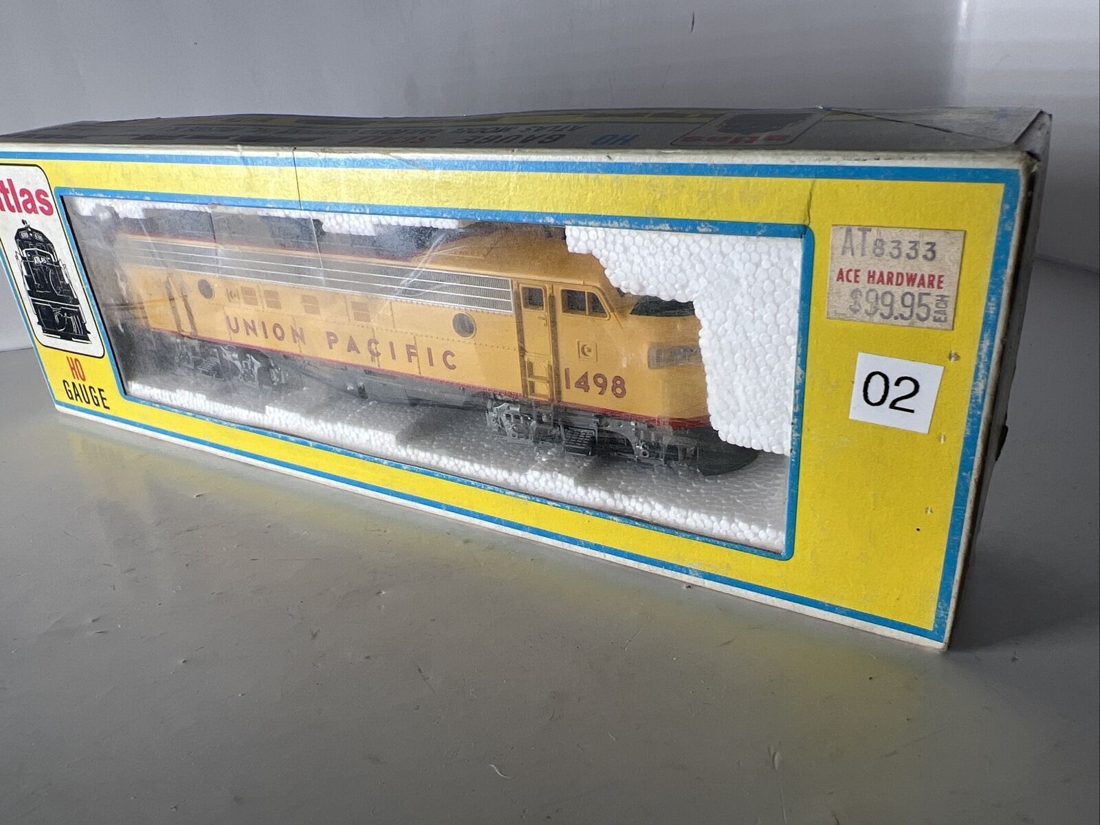 Atlas HO Scale Union Pacific F-9 #1498 C-9 in box
