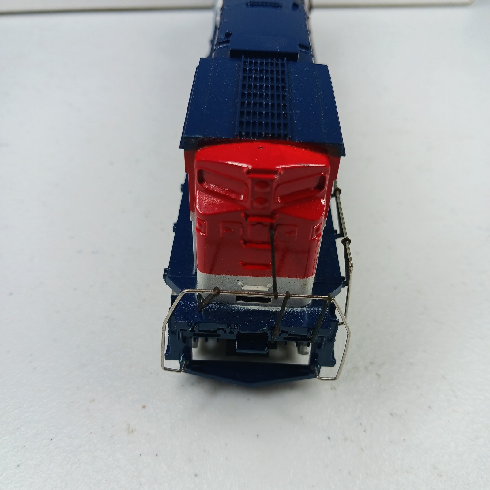 TYCO Diesel Locomotive ALCO Century 430 Spirit of ’76 HO Lighted White Blue Red