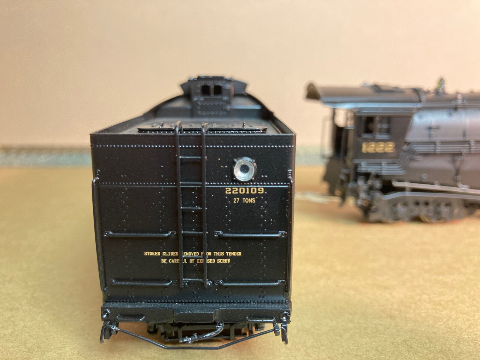 Norfolk & Western 2-6-6-4 Class A Rd #1222, PSC #17094-1 Factory Ptd Brass New
