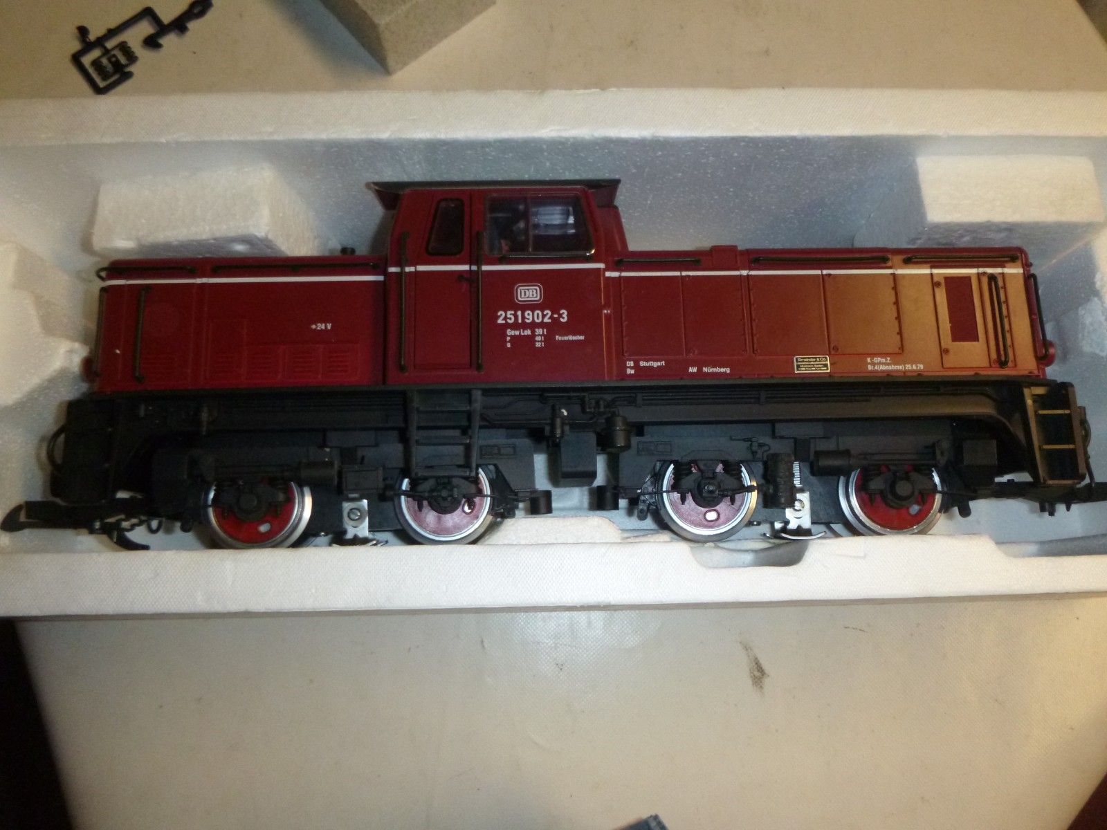 LGB Track G 2051 Diesel Locomotive Series BR 251 902-3 DB (art.A023)
