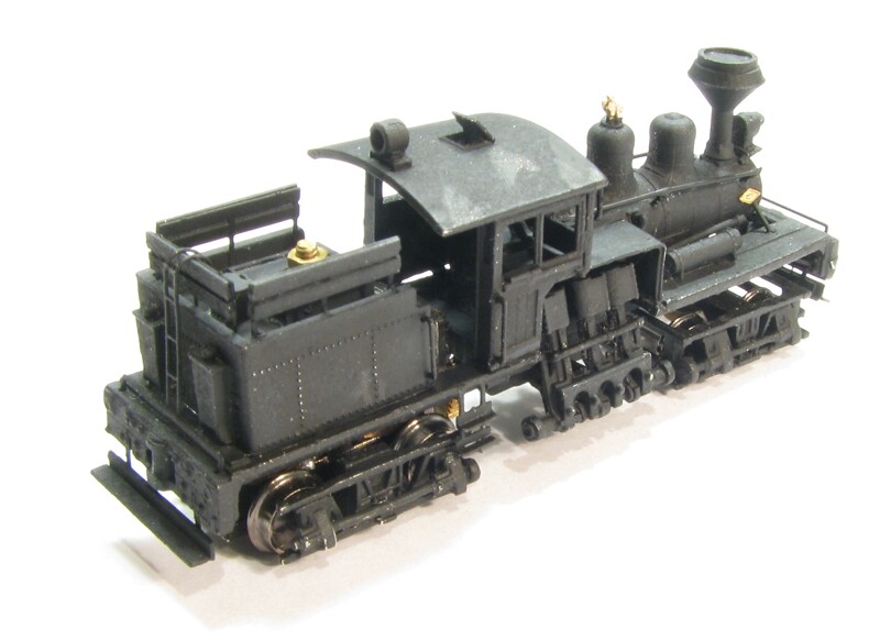 N Scale Class B 30-40 Ton Shay Locomotive Kit by Showcase Miniatures (5006)