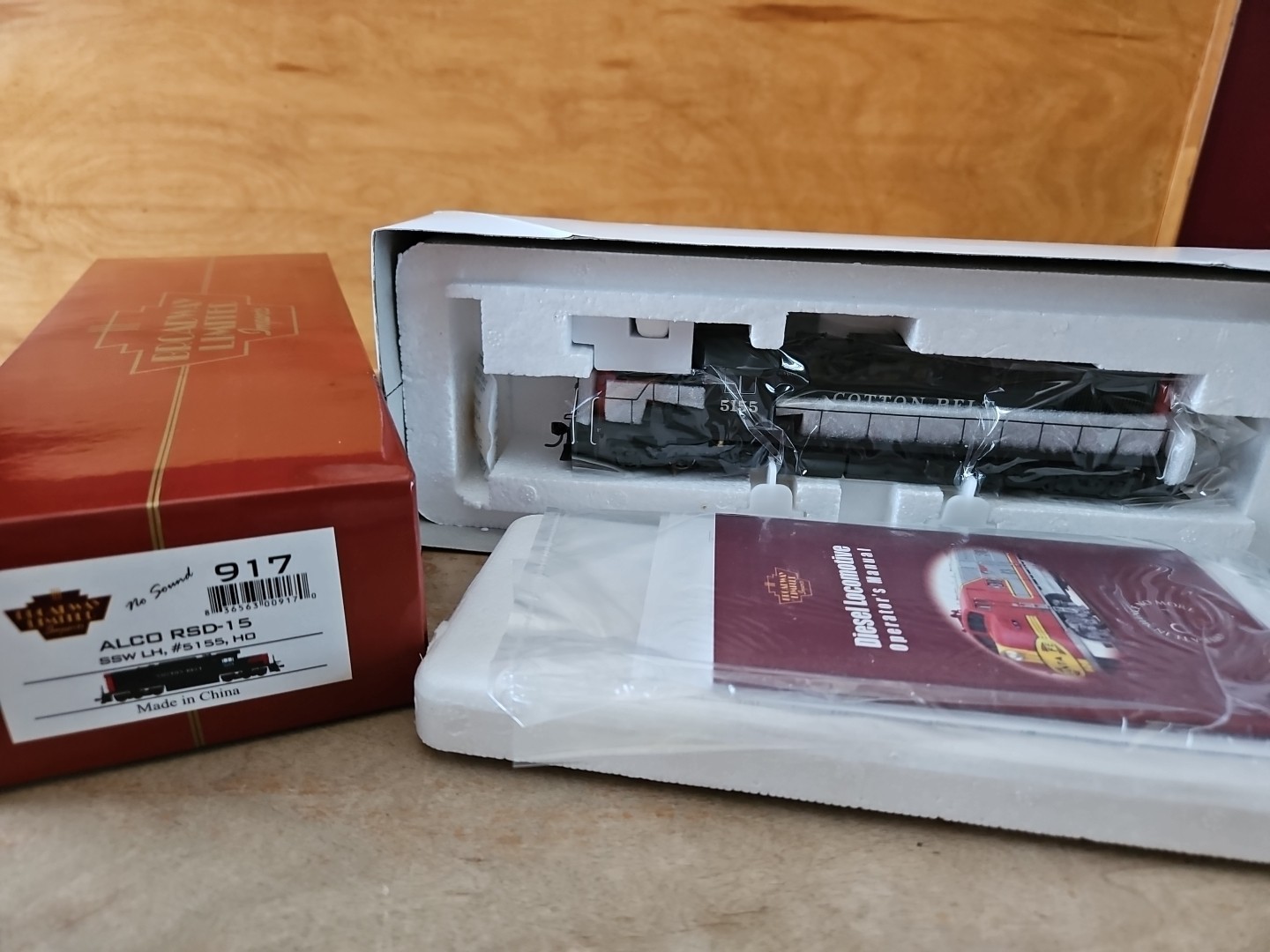 Broadway Limited HO SSW Cotton Belt Alco RSD-15 LH #5155 Locomotive NEW IN BOX