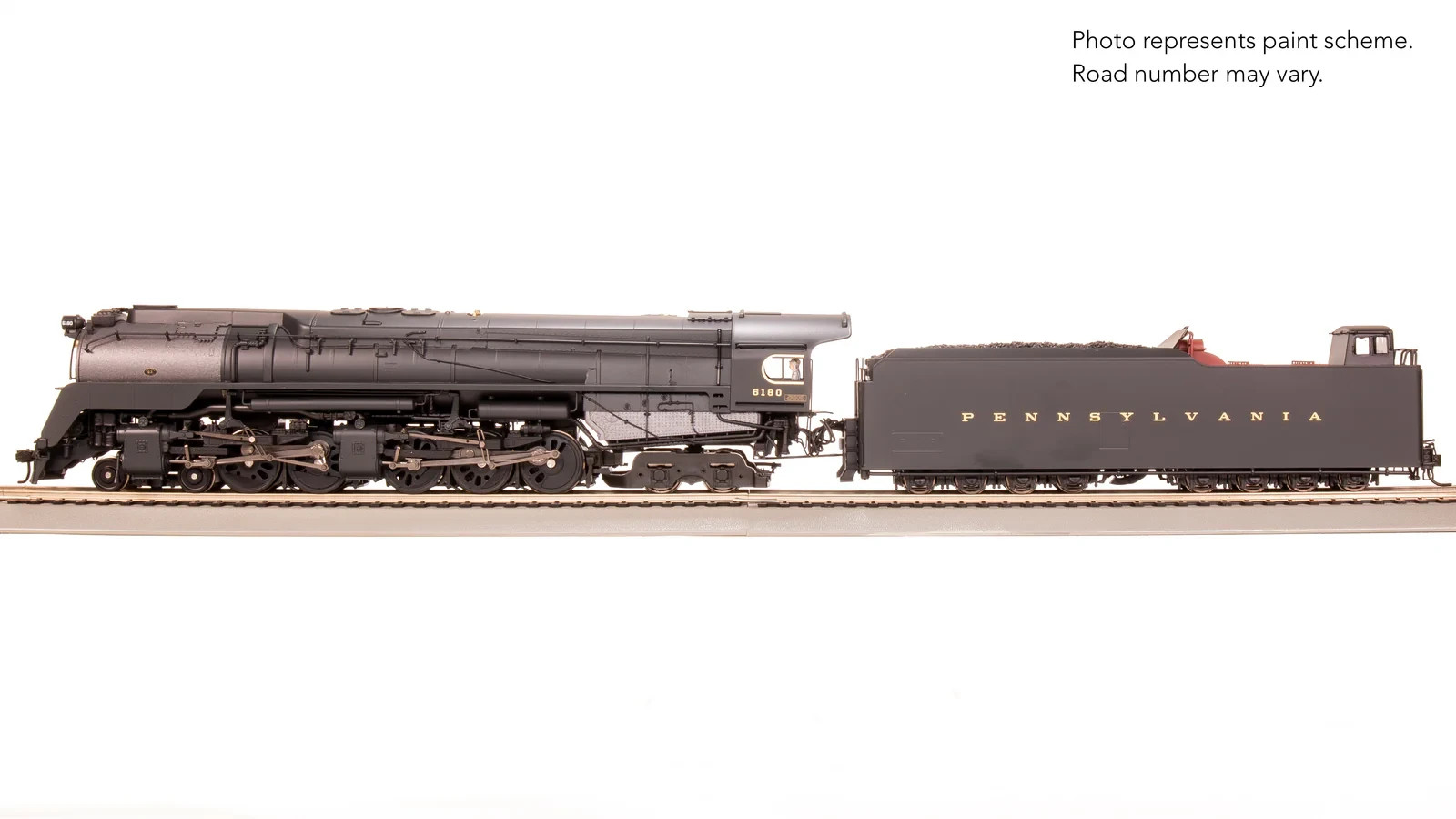 BROADWAY LIMITED 7802 HO PENNSYLVANIA Q2 4-4-6-4 DUPLEX PARAGON 4 RD#6180