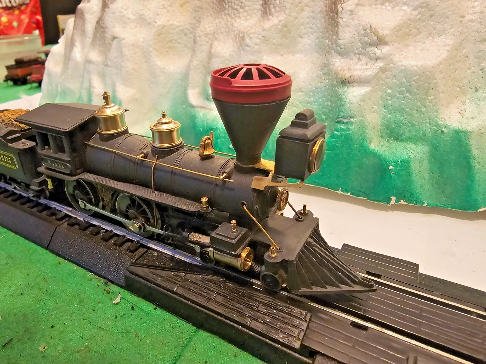 HO Scale Pocher W&ARR Steam Locomotive & Tender Set 4-4-0 Tested / Runs #2
