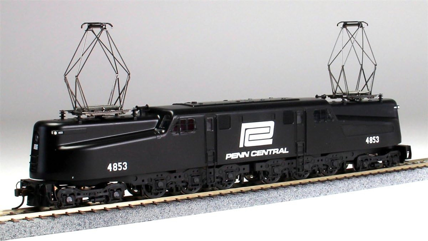 Industries GG1 Electric DCC Sound Value Locomotive Penn Central Black with White