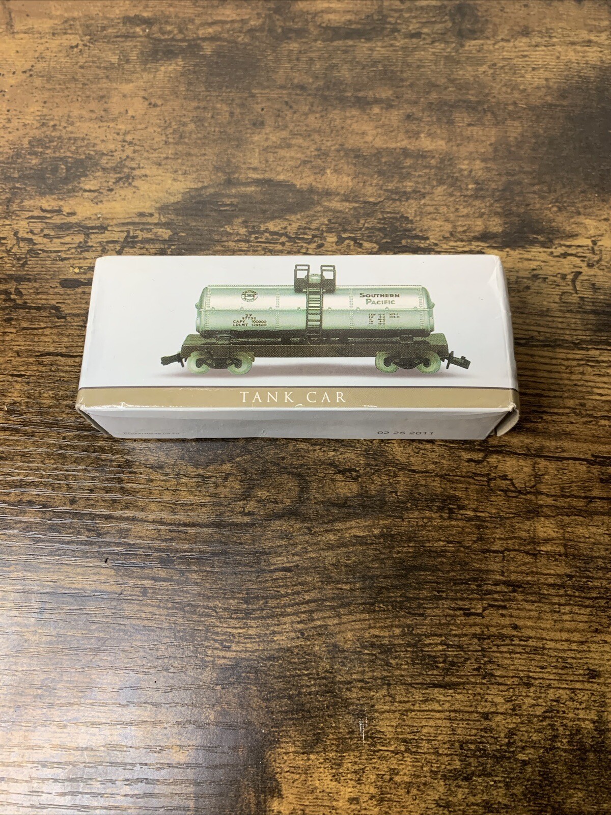 Tank Car Southern Pacific Locomotive Train model toy w/ box