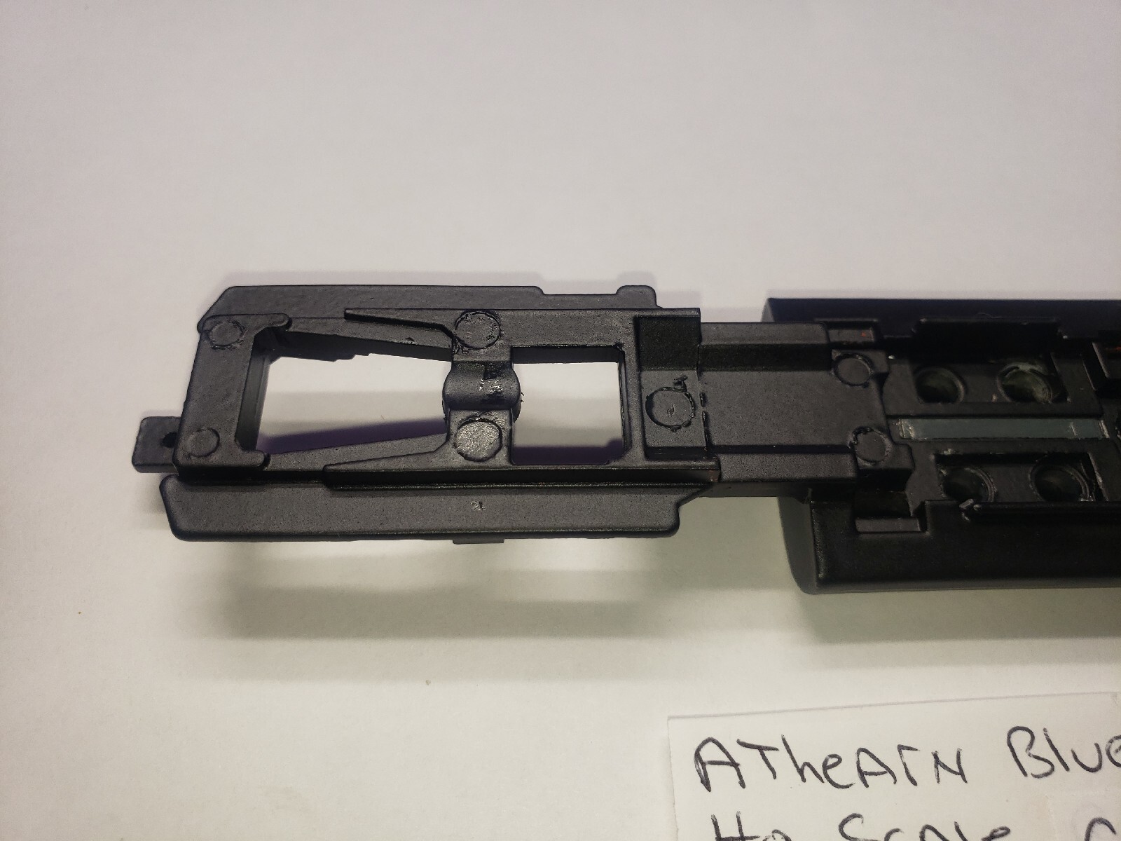 ATHEARN GP40-2 DIECAST METAL UNDERFRAME CHASSIS DIESEL LOCOMOTIVE FRAME #46729