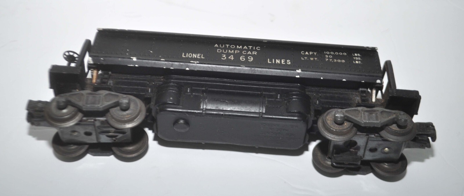 Lionel Lines O Gauge Post War #3469 Operating Coal Dump Car