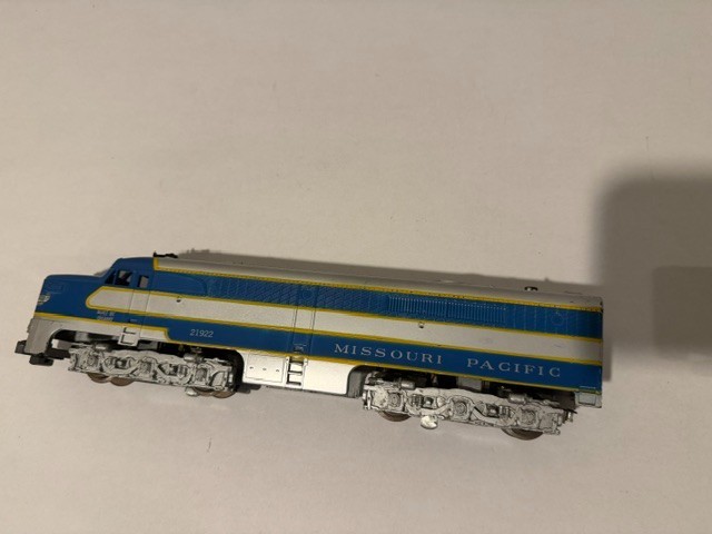 1959 American Flyer S Gauge 21922 Missouri Pacific PA-1 A-A Diesel Set
