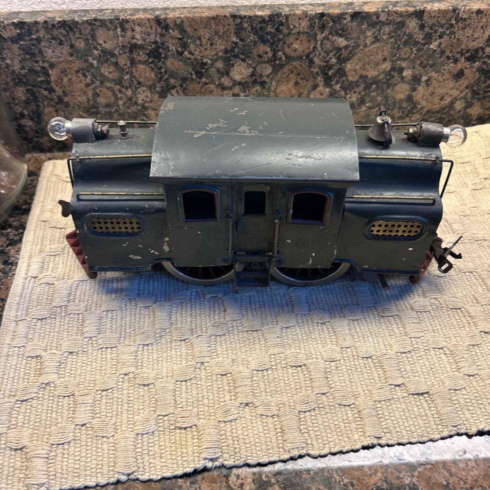LIONEL #50 Standard Gauge Electric Locomotive Engine 1924 Green New York Central