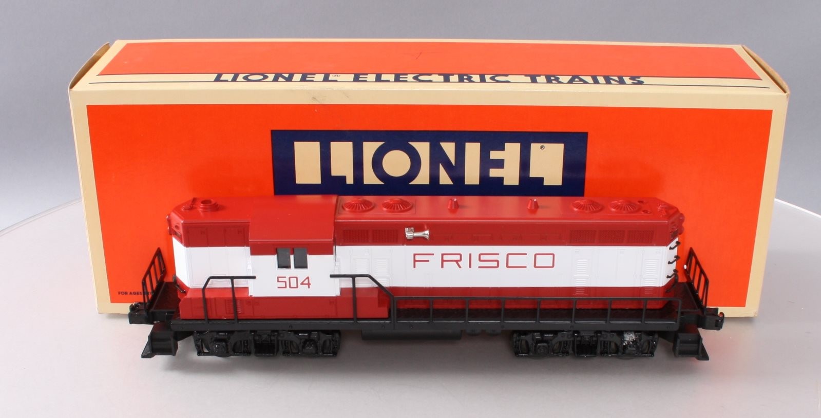 Lionel 6-18504 O Gauge Frisco GP-7 Diesel Locomotive #504 EX/Box