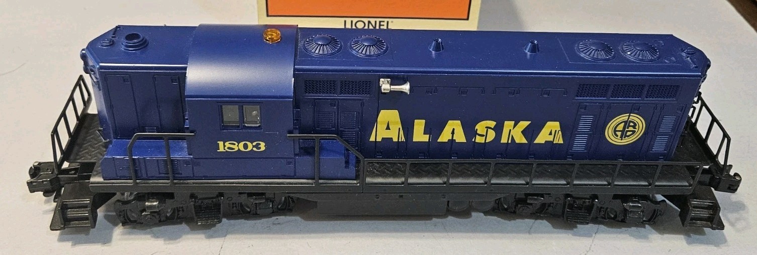 Lionel 6-18878 O-Gauge Alaska GP-7 1803 Locomotive & OB ~ Untested ~ Our# XS318