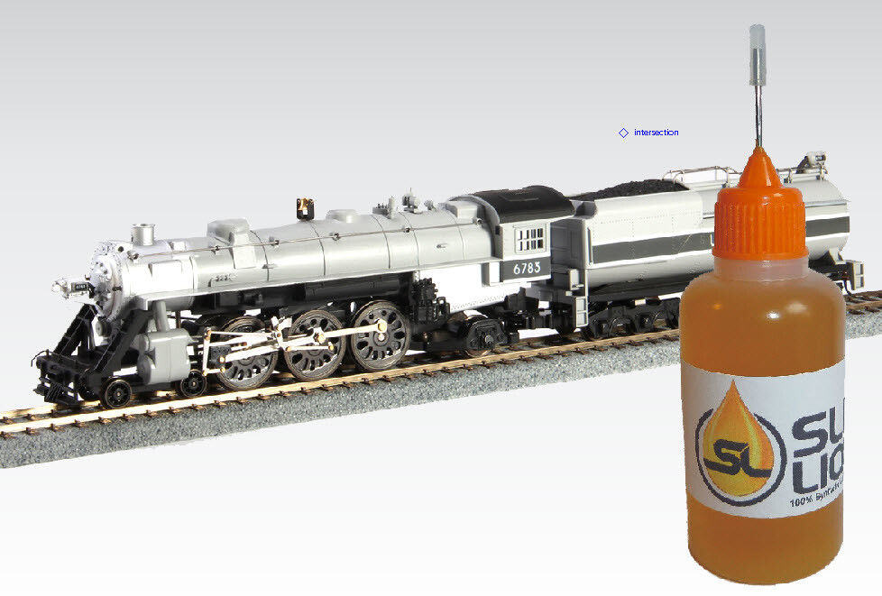 Slick Liquid Lube Bearings 100% Synthetic Train Oil for Mantua or any Model RR