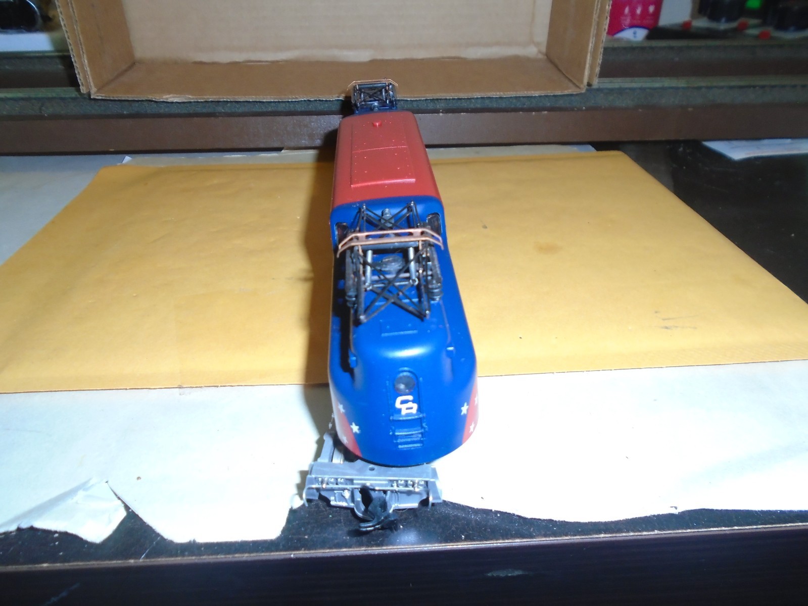 AHM COMMEMORATIVE GG-1 COLLECTOR SERIES #3 – CONRAIL #4800 SPIRIT OF ’76 HO