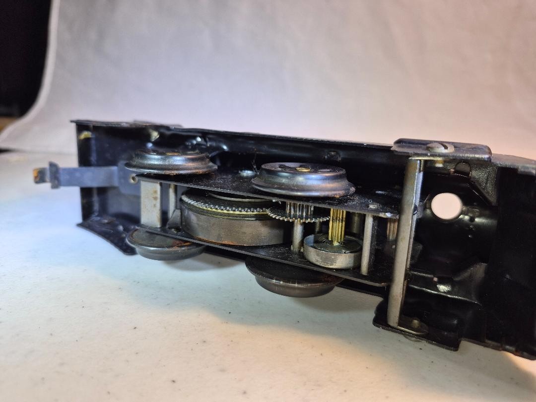 Marx clockwork wind up 0-4-0 locomotive
