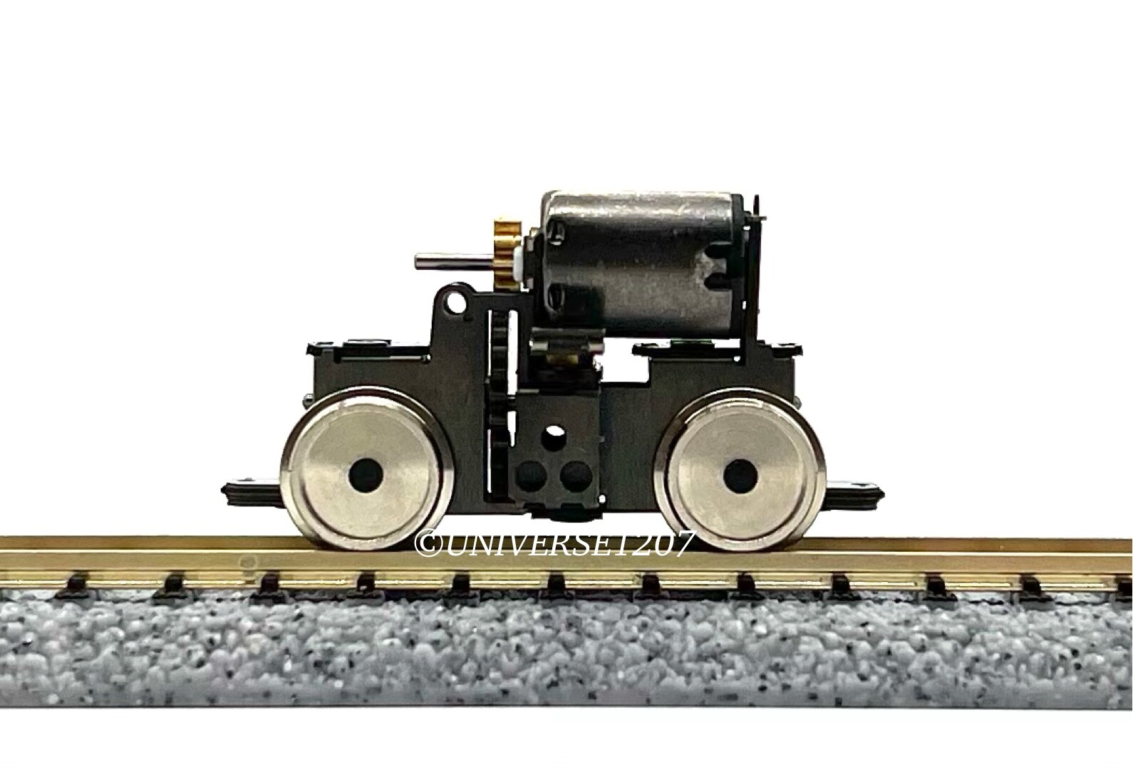 N/HOn30/HOe/009 Aru-Model N17B Locomotive Power Drive Unit Wheel 17mm/8mm H0e