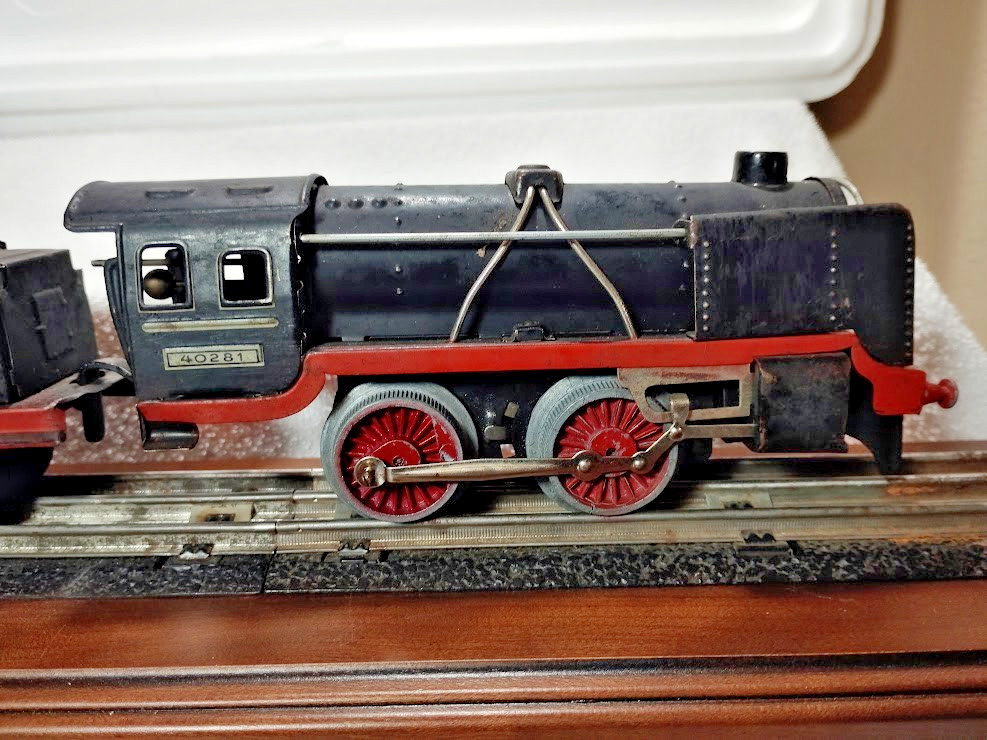 Distler O Gauge US-Zone Germany #40281 Clockwork Wind-up Locomotive Tender & Key
