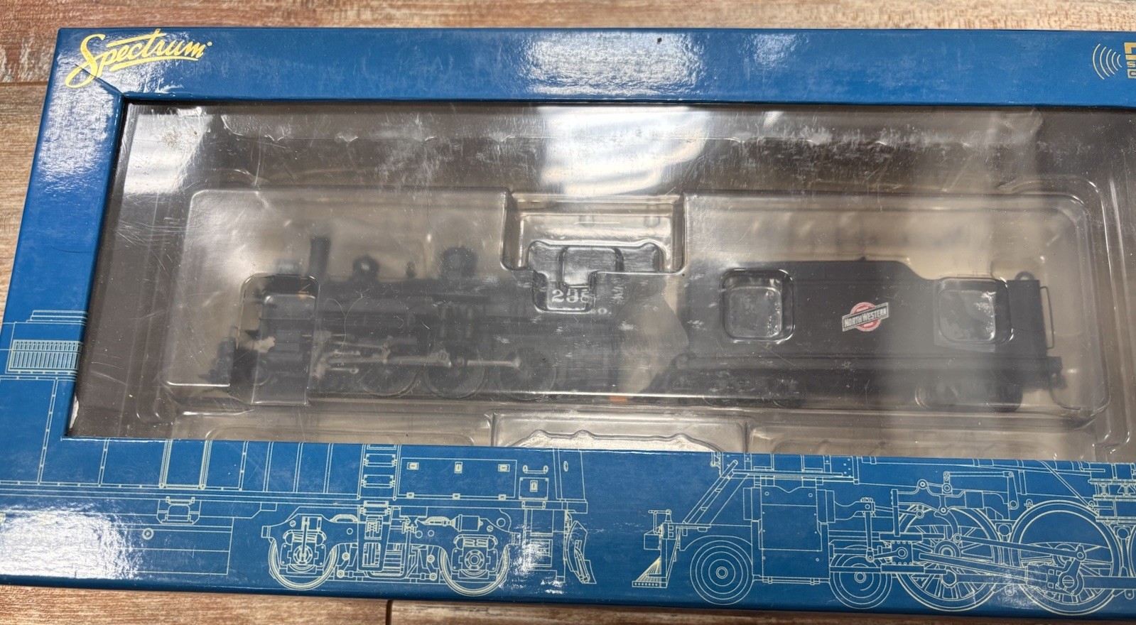 HO Scale Bachmann Spectrum 84906 Chicago Northwestern 4-6-0 Steam w/ DCC & Sound