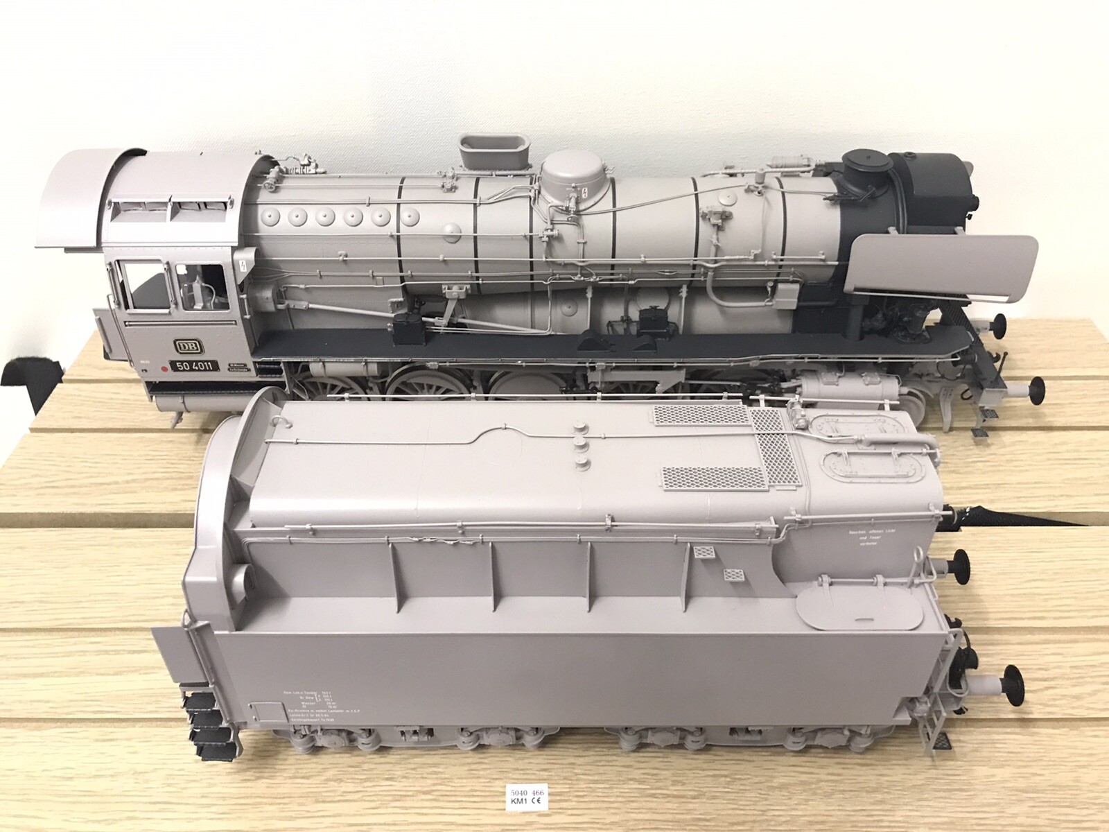 KM1 Gauge 1 Steam Franco Crosti Br 50 4011 DB Photo Paint Special Series Limited