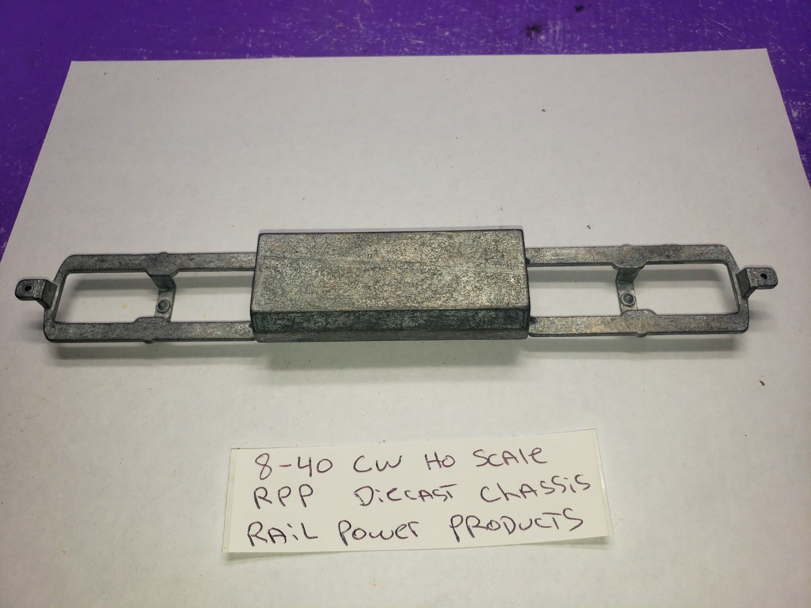 RPP Rail Power Products Dash 8-40CW DIECAST METAL CHASSIS Diesel Engine HO-Scale