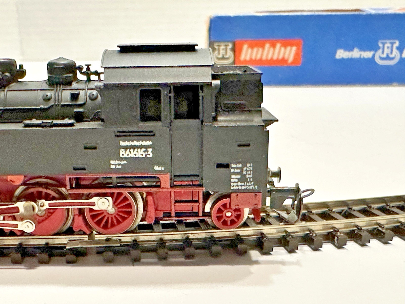 TT – BTTB BR86 Steam loko (4), 1:120, excellent condition -boxed (MIU27)