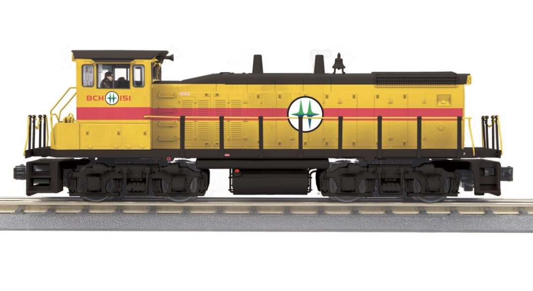 MTH RAILKING SCALE BC HYDRO MP15DC SWITCHER DIESEL ENGINE PS3 30-20754-1 O GAUGE