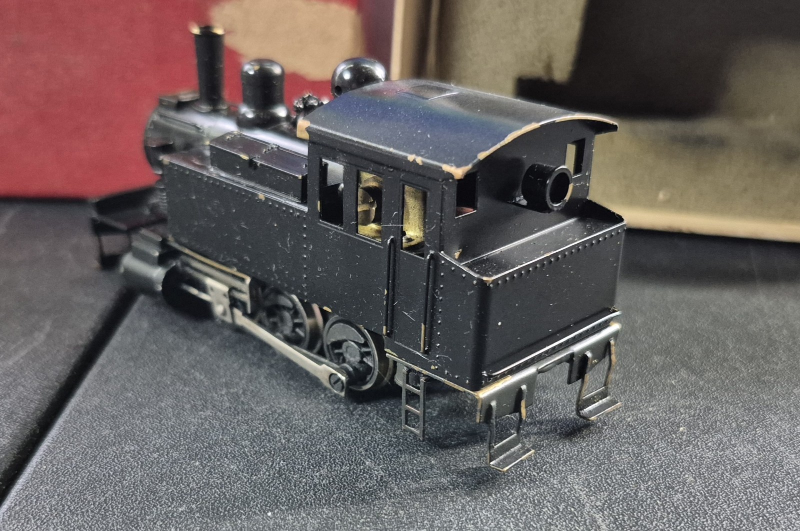SIDE TANK LOCOMOTIVE 0-6-0 HO KEN KIDDER BRASS VINTAGE Used