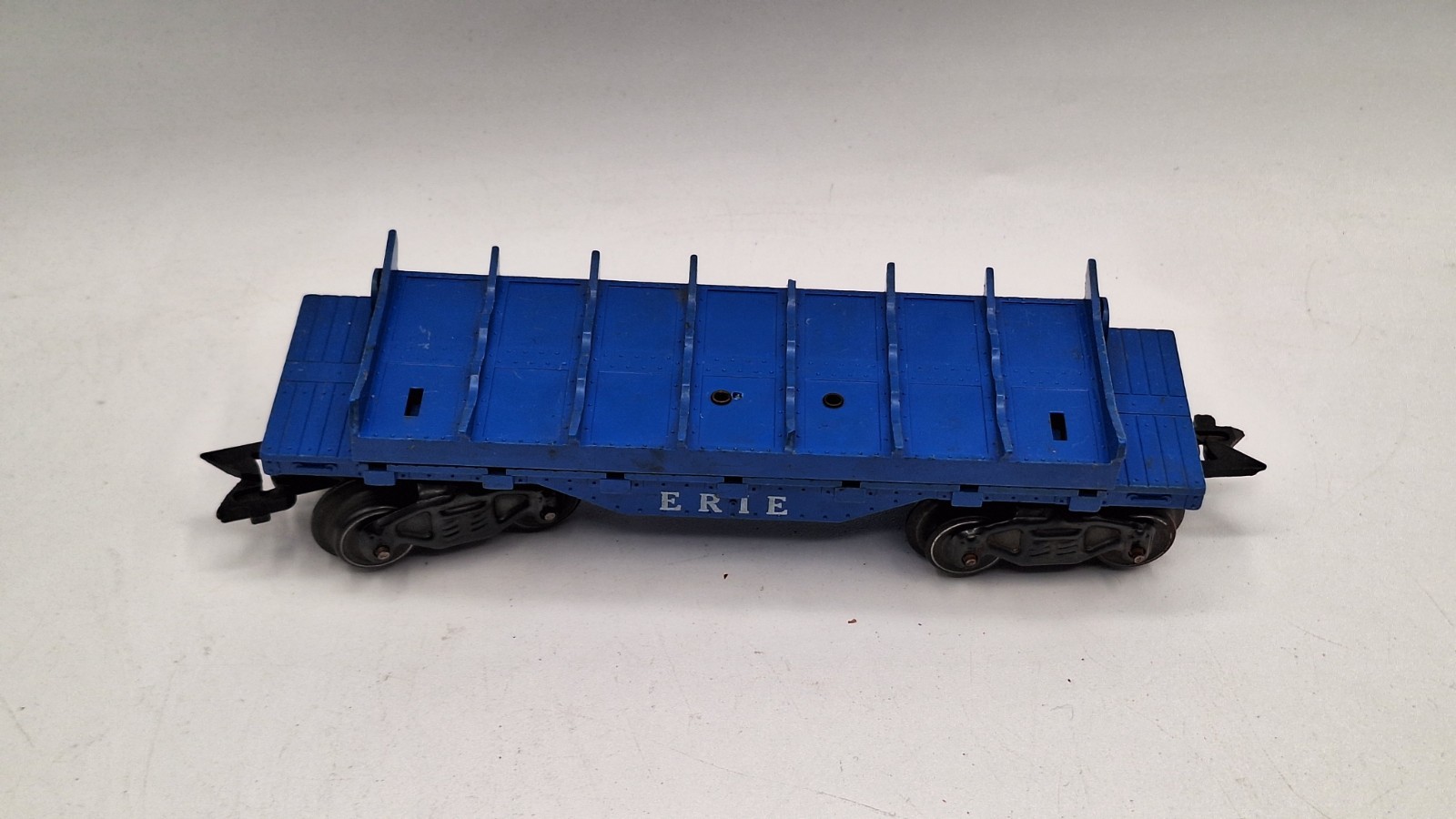 Vtg Marx O Gauge locomotive 666 Tender Southern Pacific & 3 fat cars, Tested