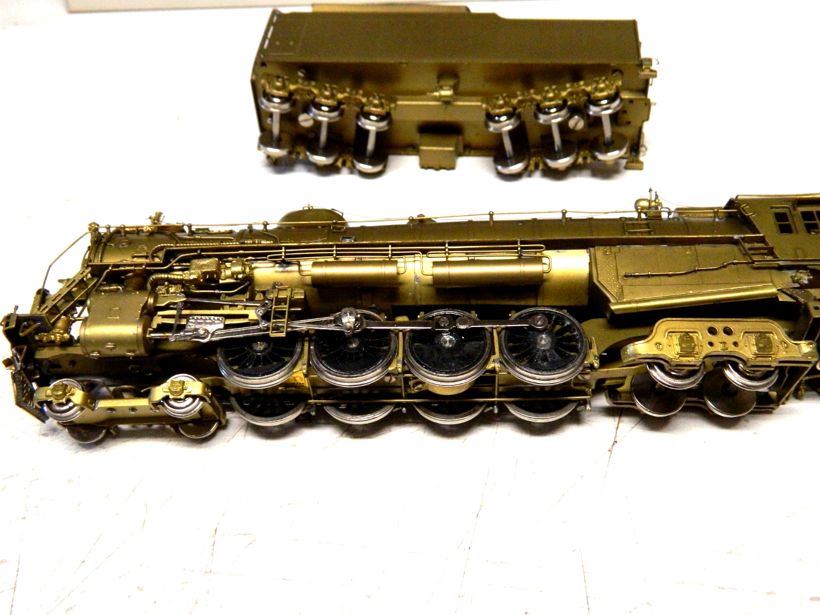 HO,Hallmark Models,brass Wabash 0-1,4-8-4 steam loco, mint in orig box.Excellent
