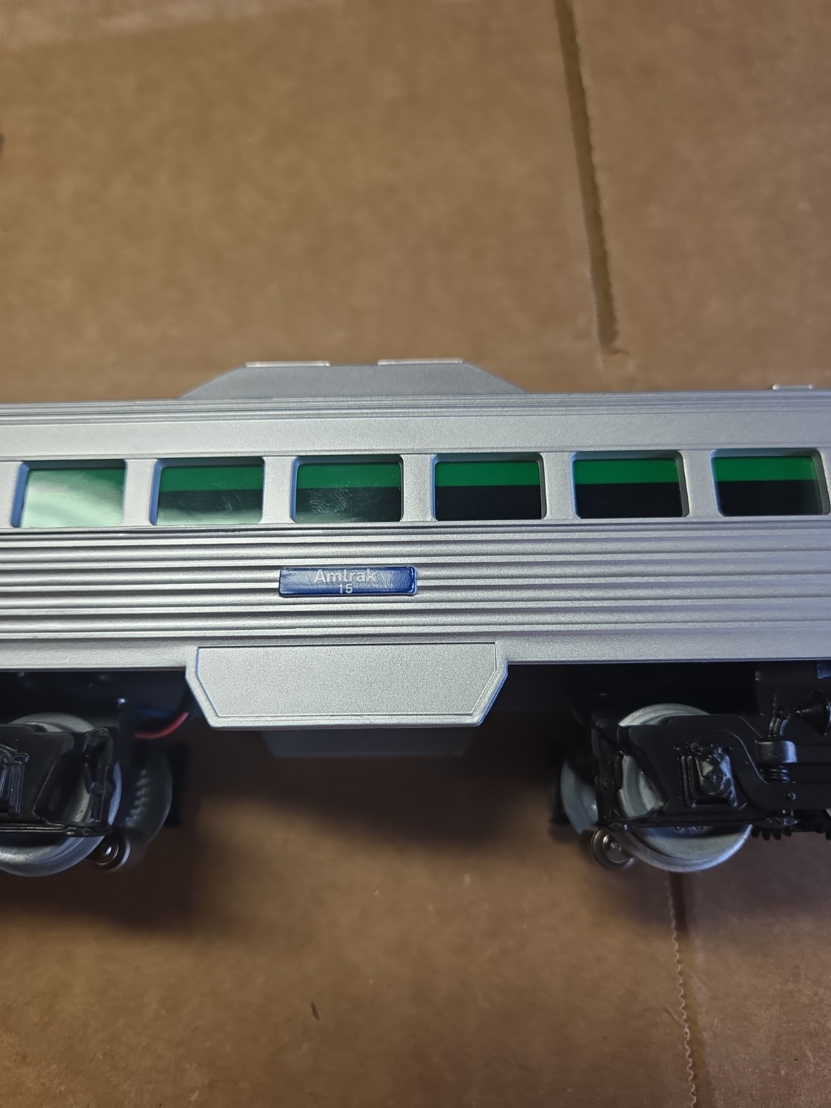 RMT AMTRAK POWERED RDC RAIL DIESEL ENGINE PASSENGER CAR – O GAUGE LIONEL TRAIN