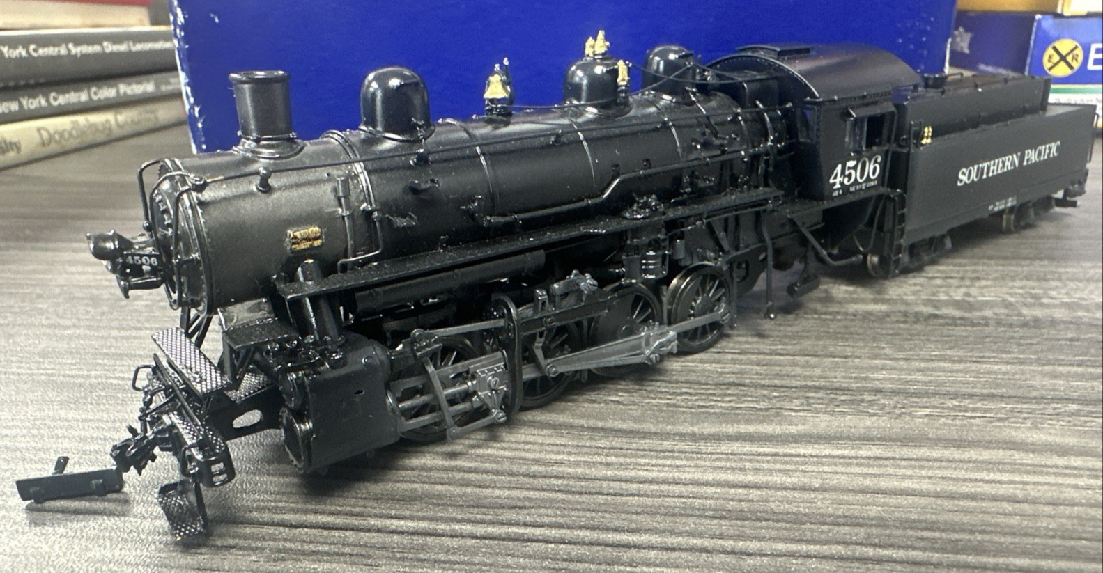 NJ Custom Brass HO #ST-246 Class SE-4 0-8-0 Southern Pacific #4506 Painted Runs!