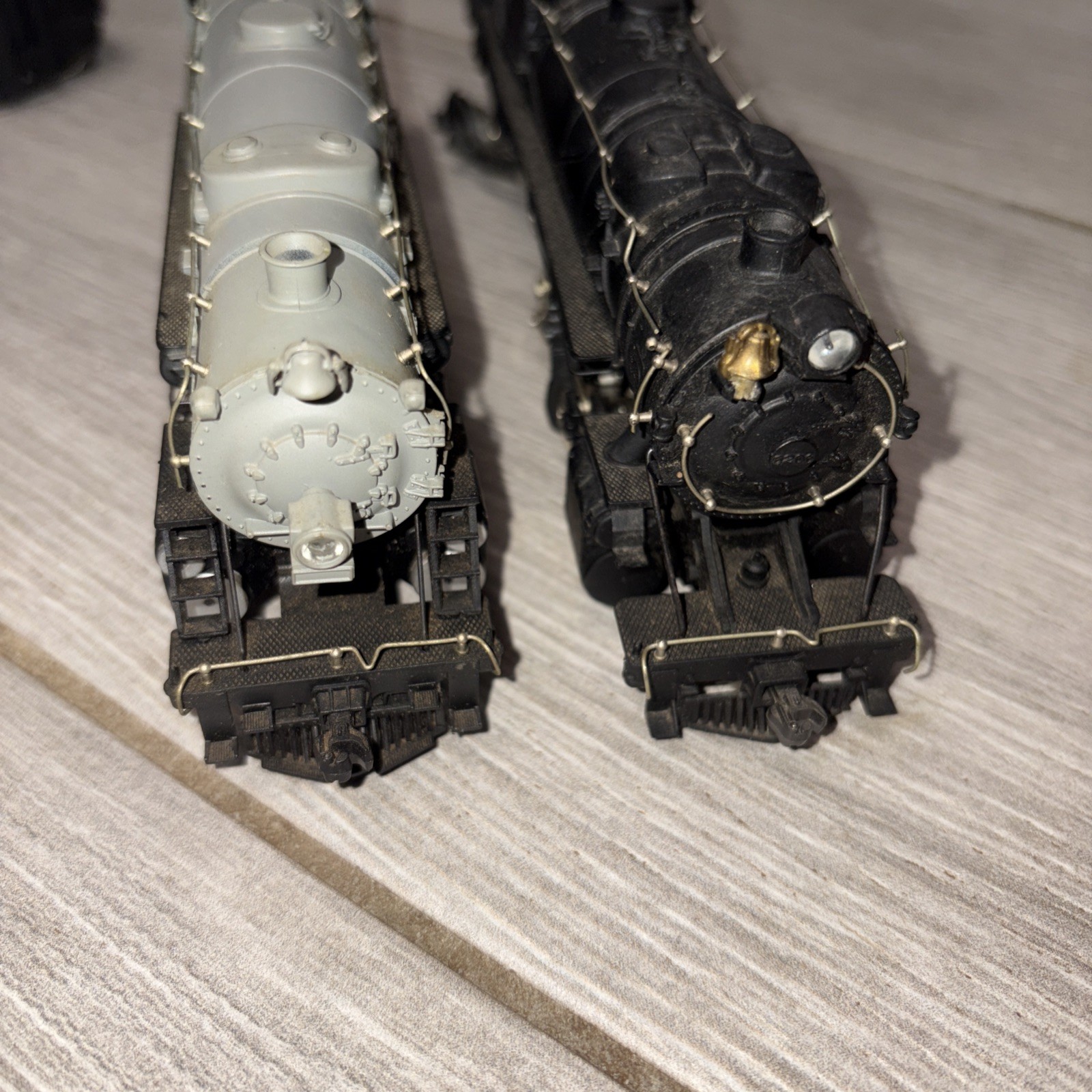 Lot Of 2 Rivarossi Vintage Ho Scale Steam Engines With Tender For Parts/Repair