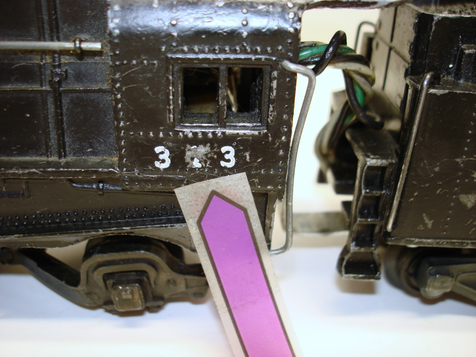 313 American Flyer Pennsylvania K-5 Locomotive & Tender, Lg Motor [Lot CG7-L13]