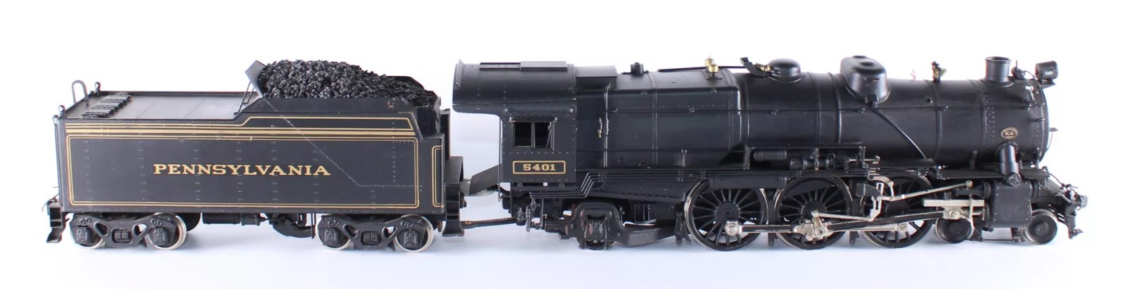 KTM Gauge 0 American Steam Locomotive Pennsylvania RR Metal Model for MTH Kiss