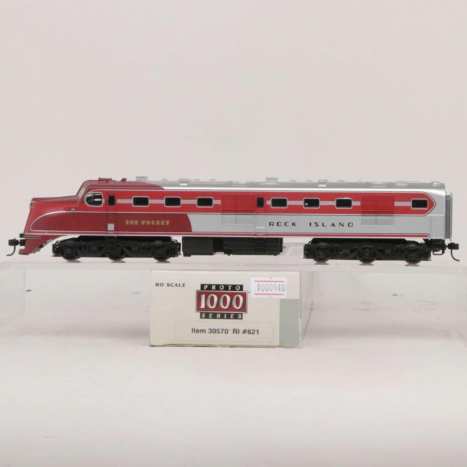 Life Like Proto 1000 HO Rock Island Rocket CRI&P #621 DL-109 DC Powered