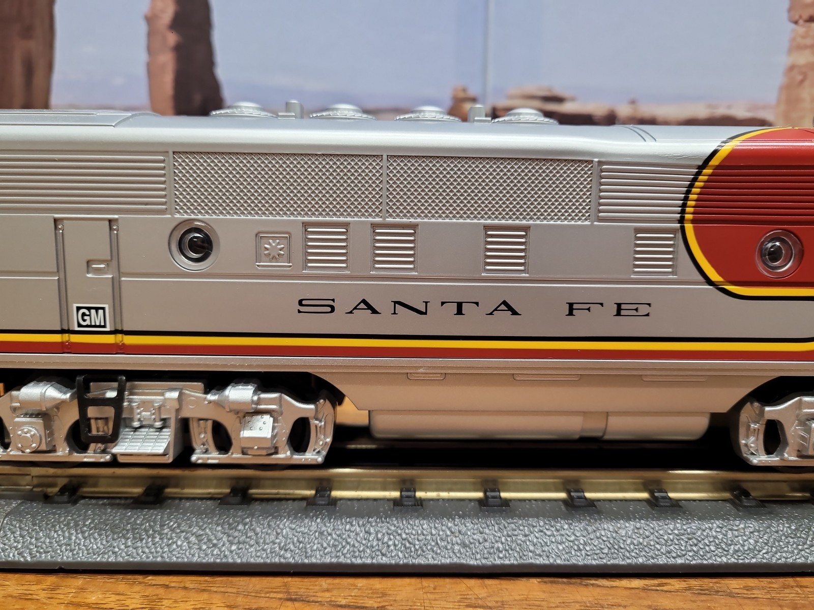 Williams O Gauge F-3 2343 Santa Fe Super Chief Diesel Locomotive