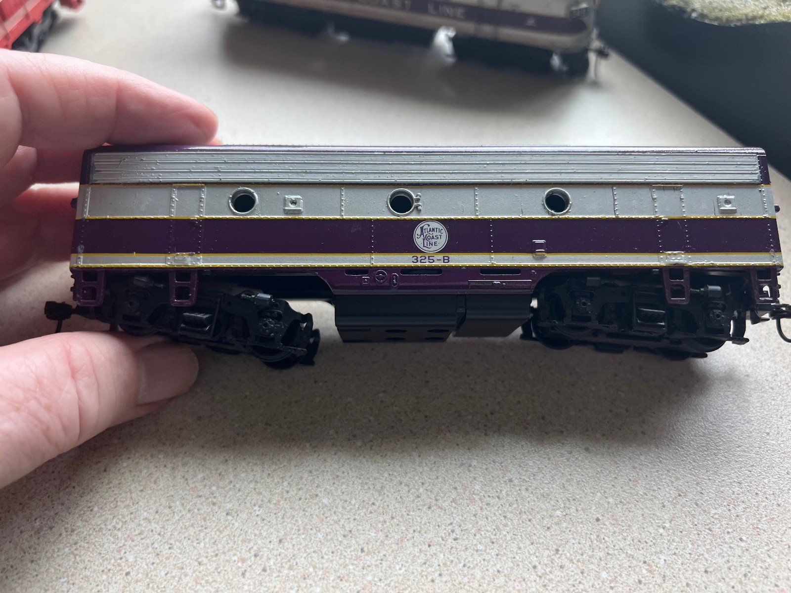 HO EMD F7 A/B Set (both Dmy) ACL Atlantic Coast Line